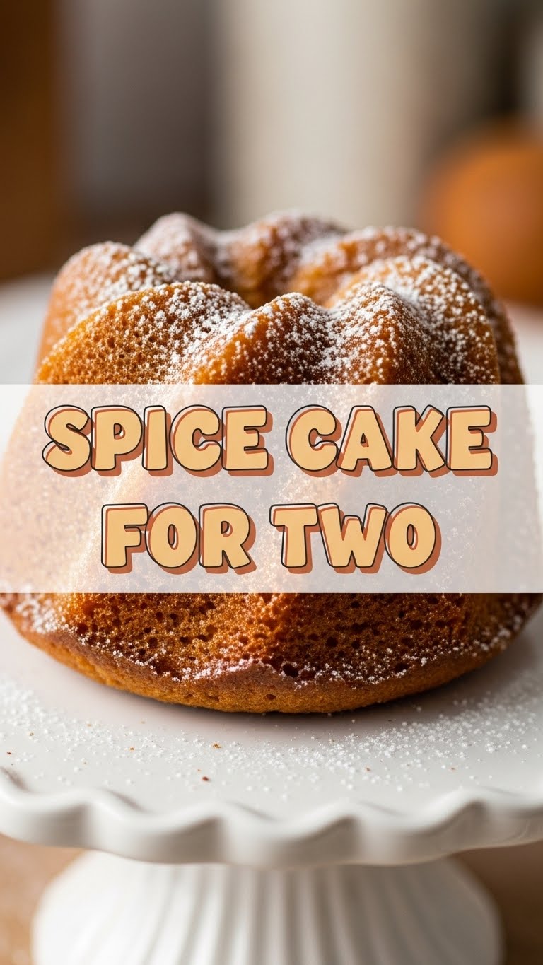 Spice Cake For Two