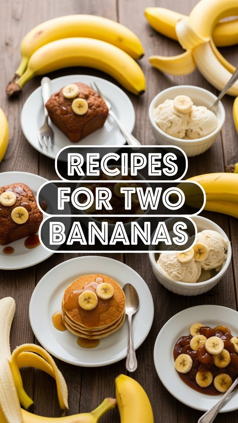 Recipes For Two Bananas