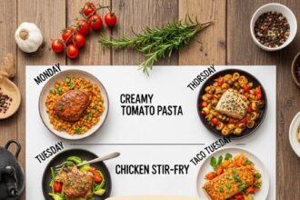 Dinner For Two Weekly Meal Plan