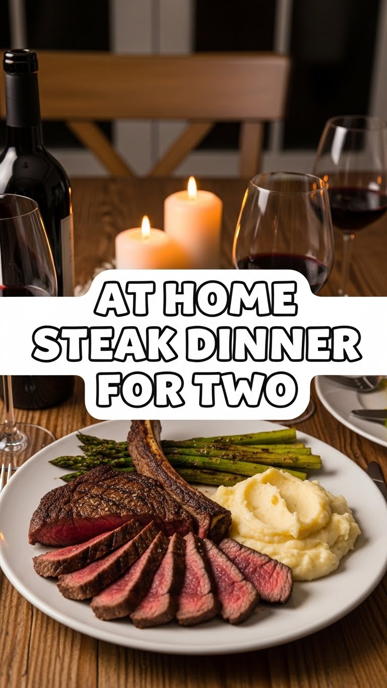 At Home Steak Dinner For Two