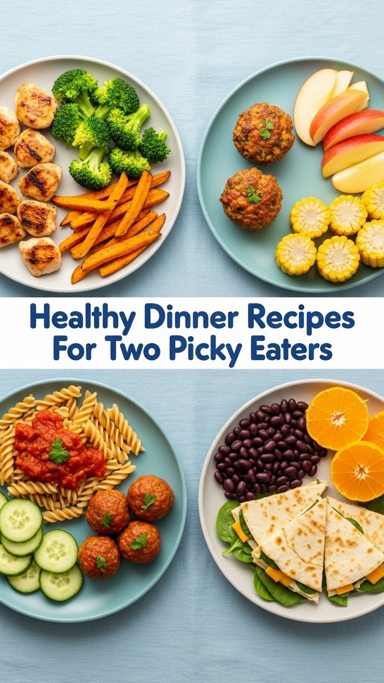 Healthy Dinner Recipes For Two Picky Eaters