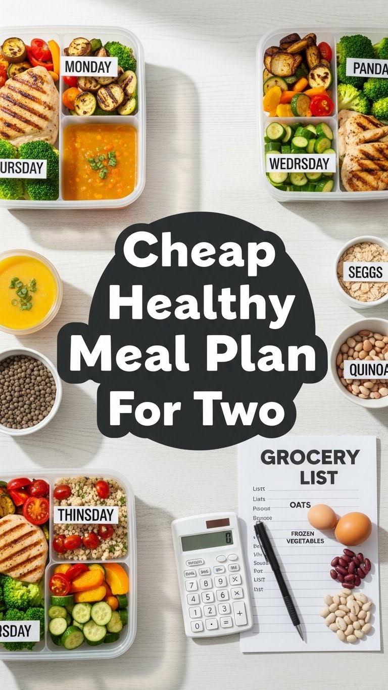 Cheap Healthy Meal Plan For Two