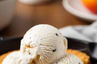 Skillet Peach Cobbler For Two