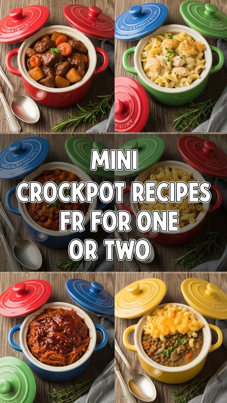 Mini Crockpot Recipes For One Or Two