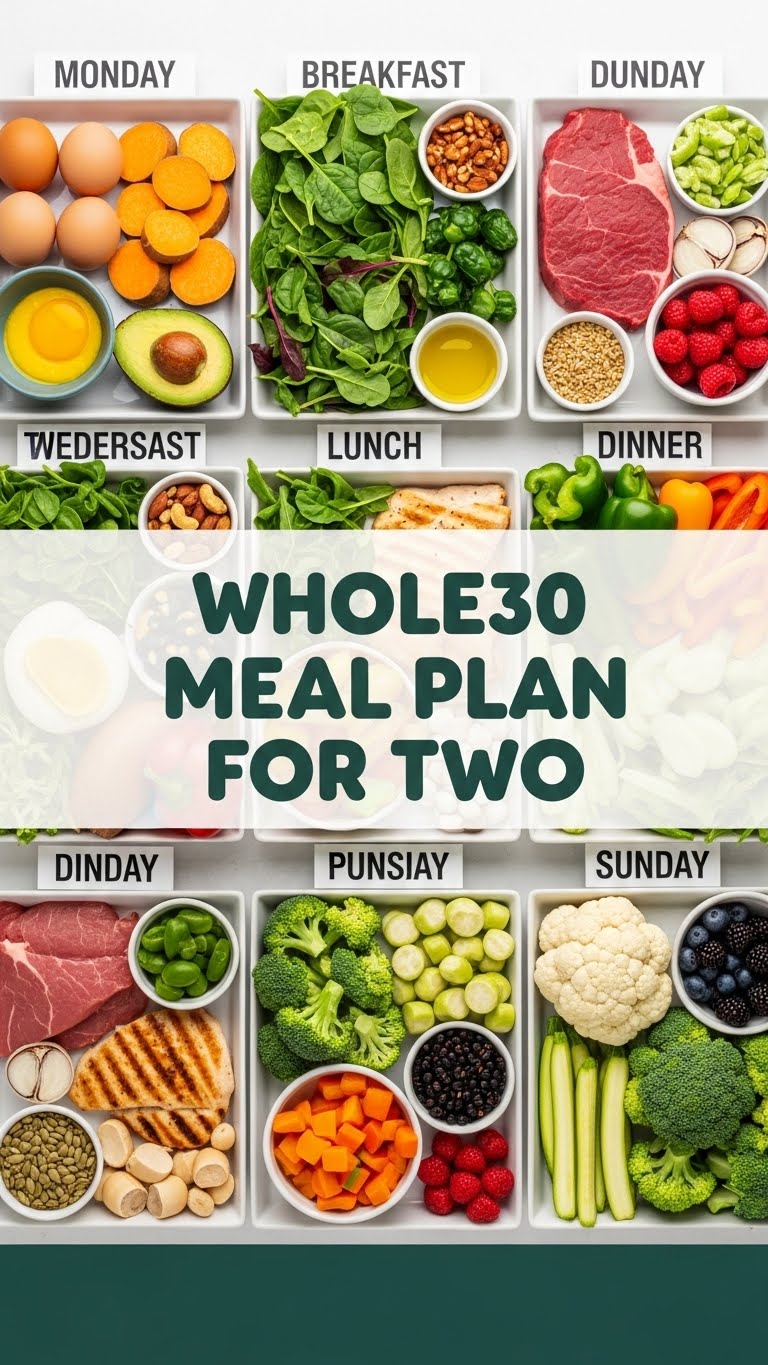 Whole30 Meal Plan For Two