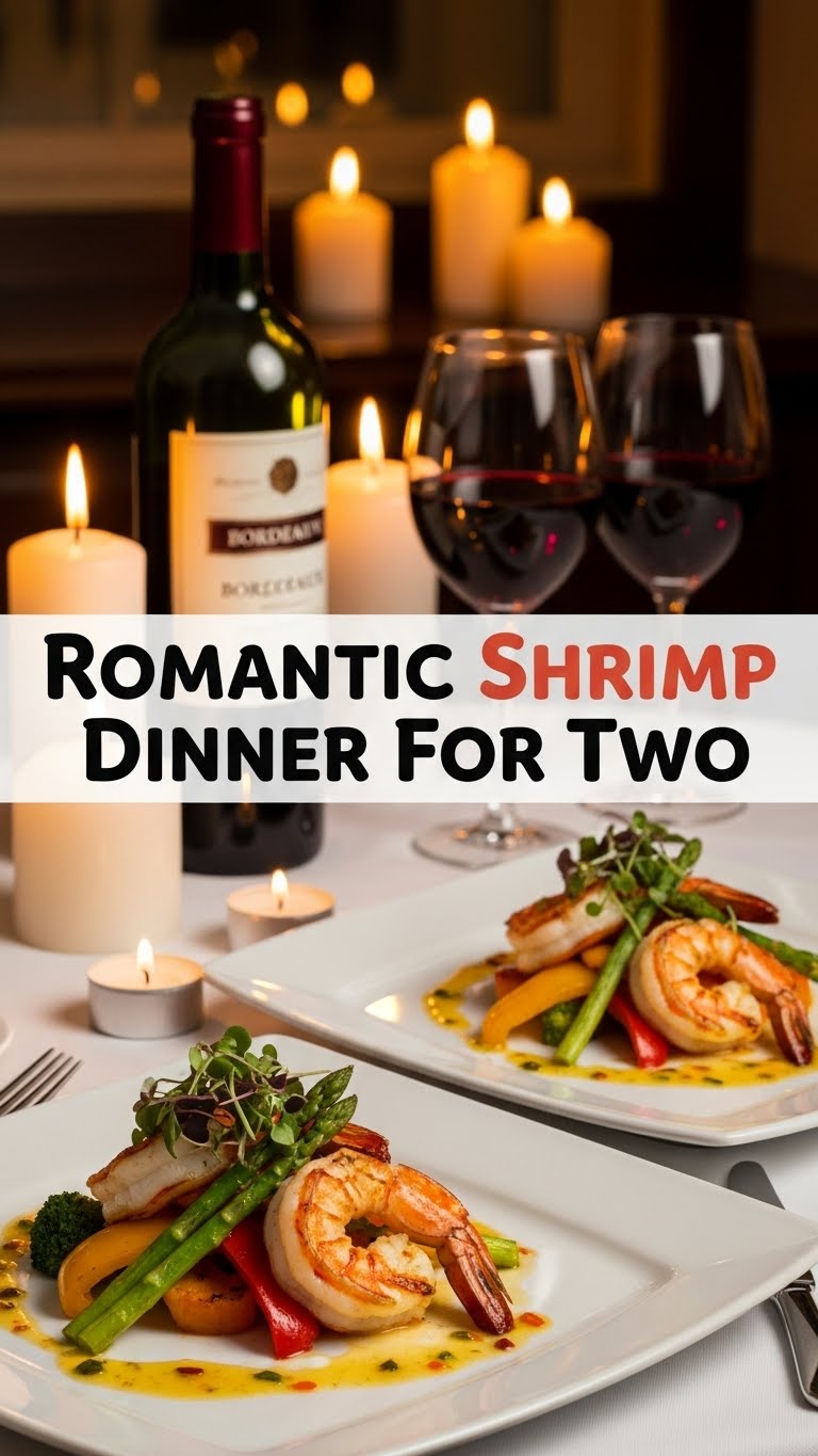 Romantic Shrimp Dinner For Two