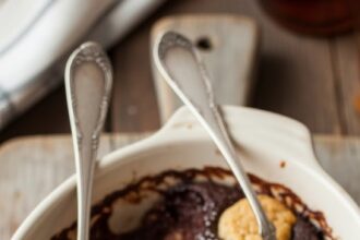 Chocolate Cobbler For Two