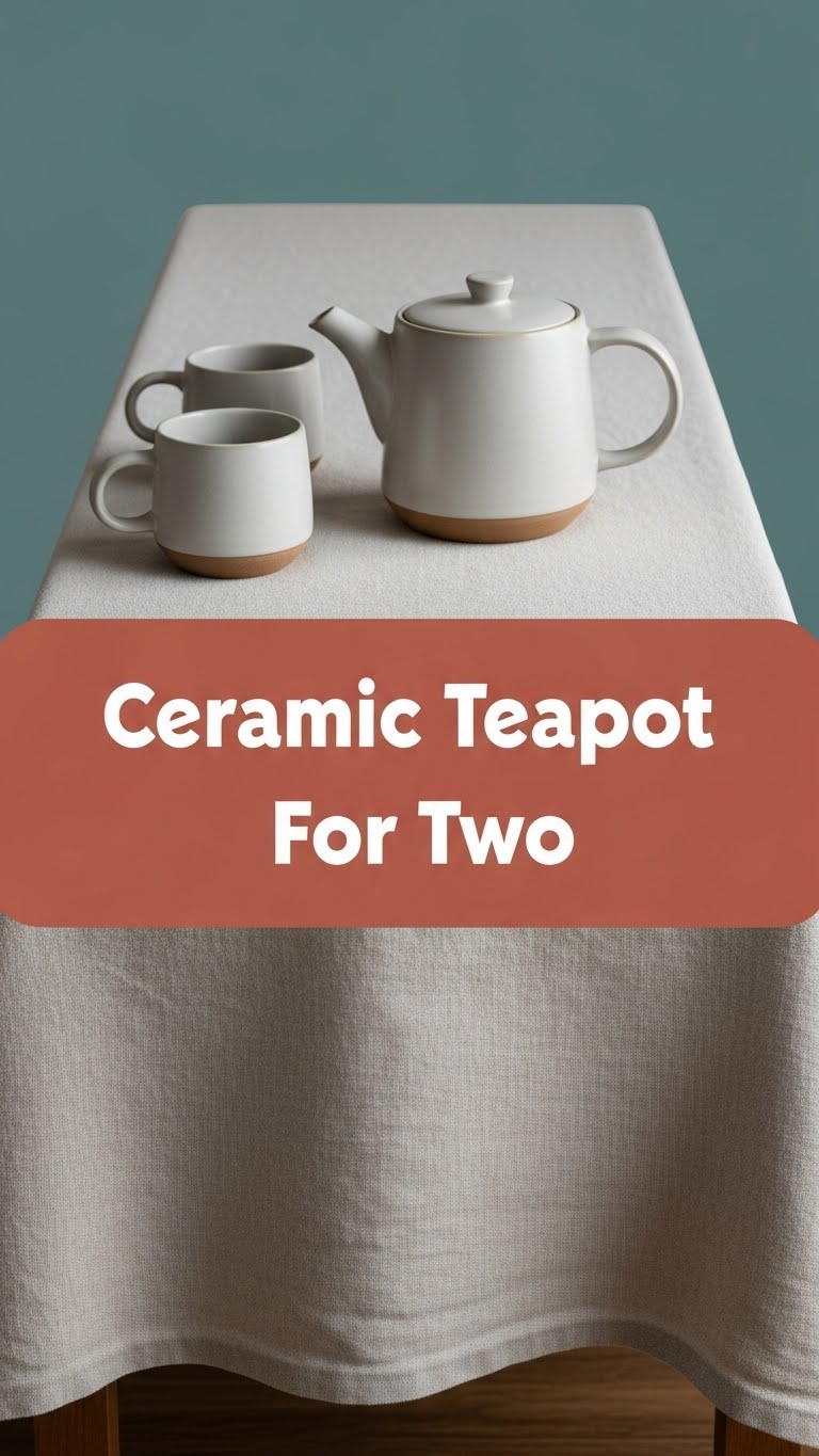 Ceramic Teapot For Two