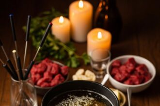 Beef Fondue For Two