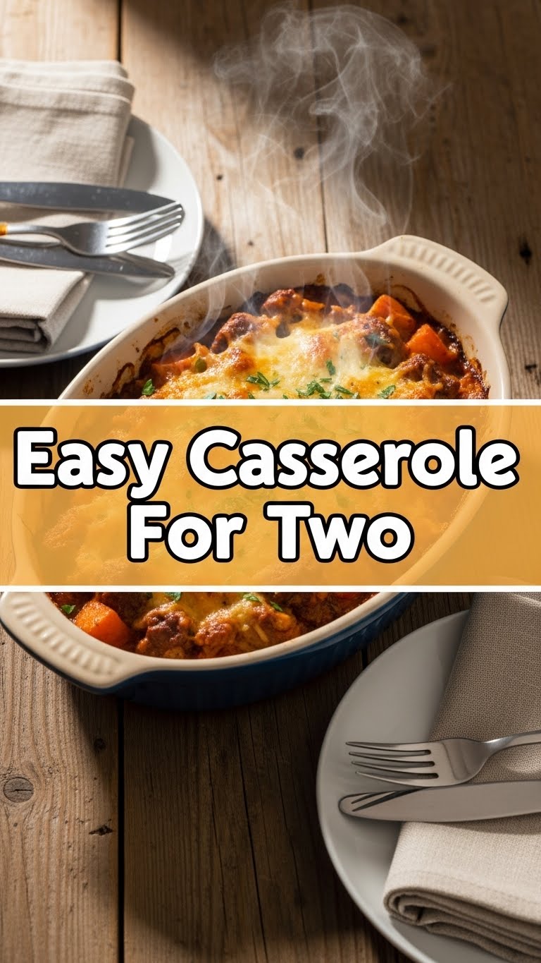 Easy Casserole For Two
