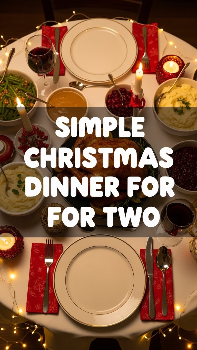 Simple Christmas Dinner For Two