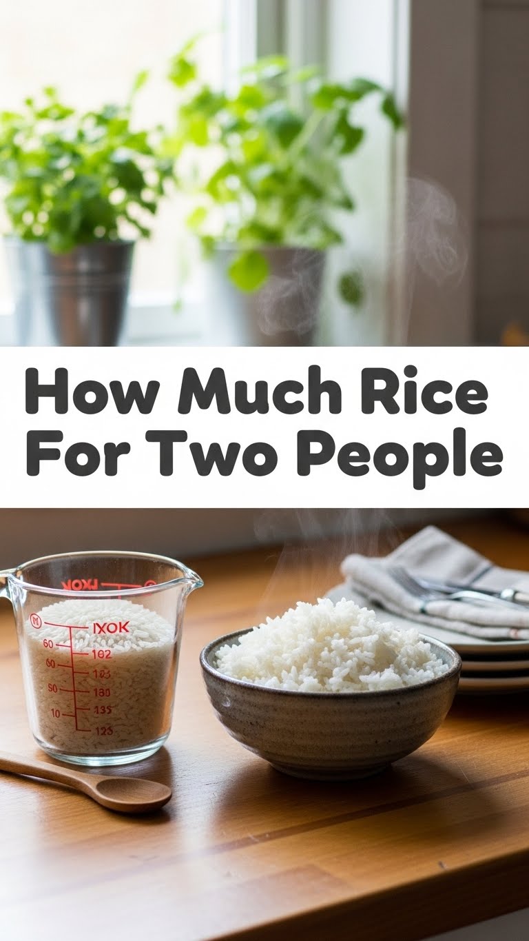How Much Rice For Two People