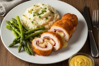 Chicken Cordon Bleu For Two