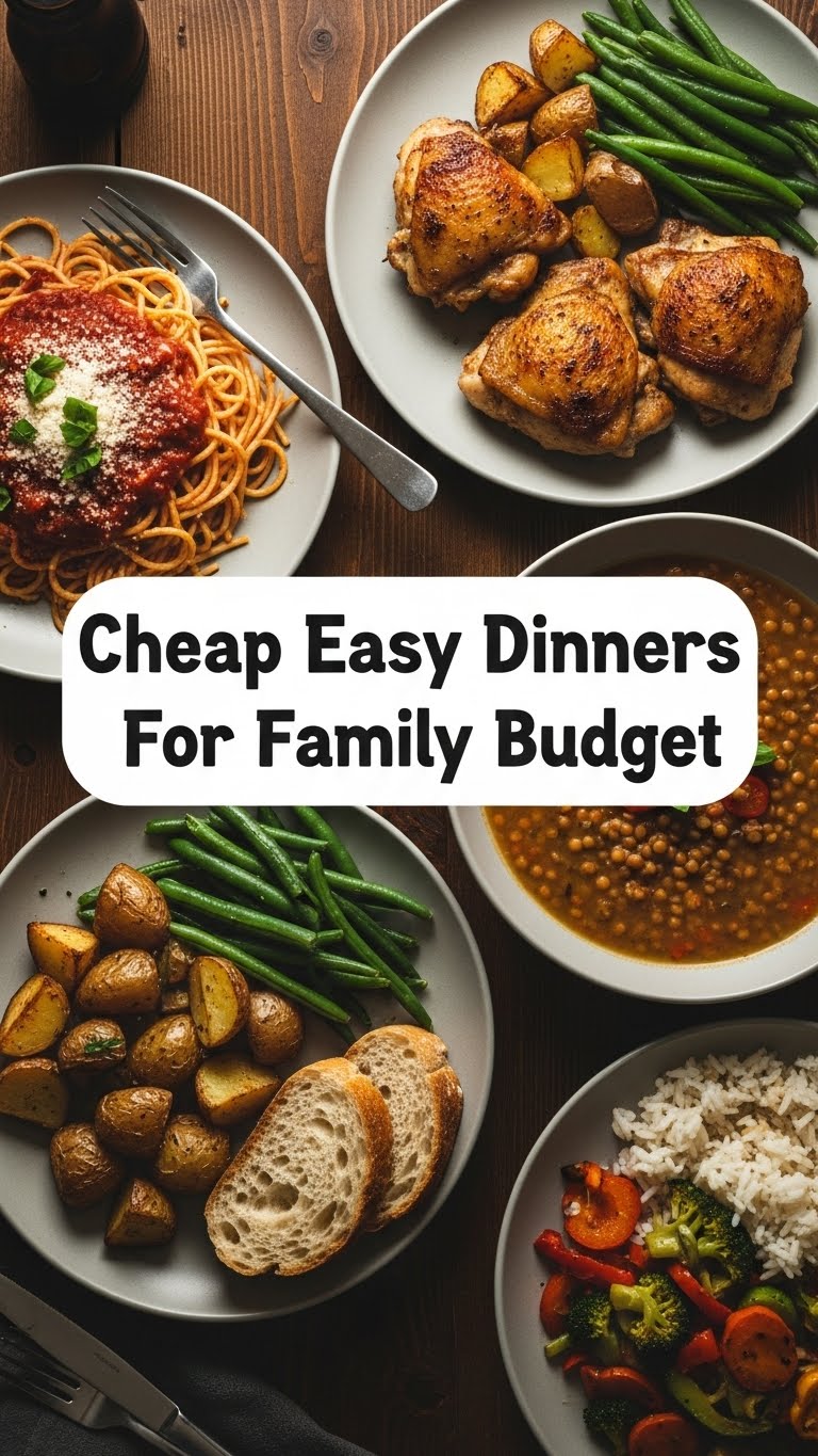 Cheap Easy Dinners For Family Budget