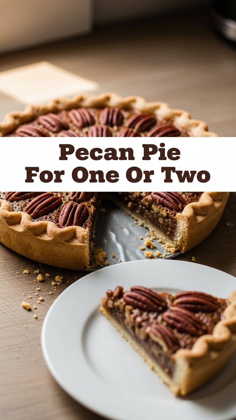 Pecan Pie For One Or Two