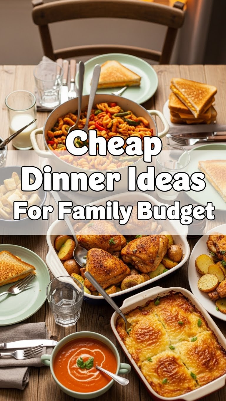 Cheap Dinner Ideas For Family Budget