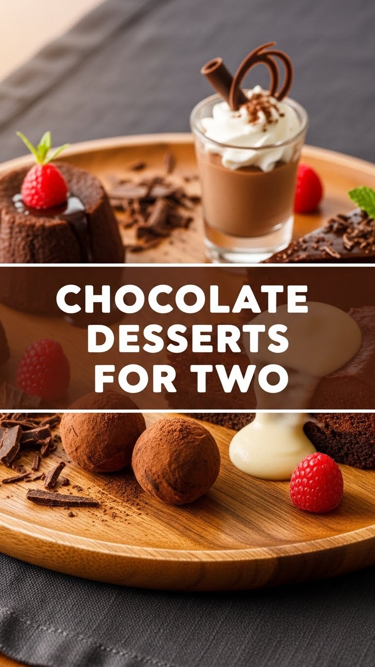 Chocolate Desserts For Two