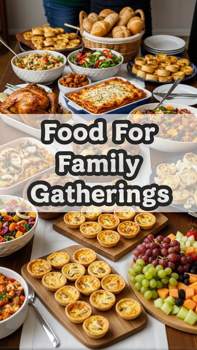 Food For Family Gatherings