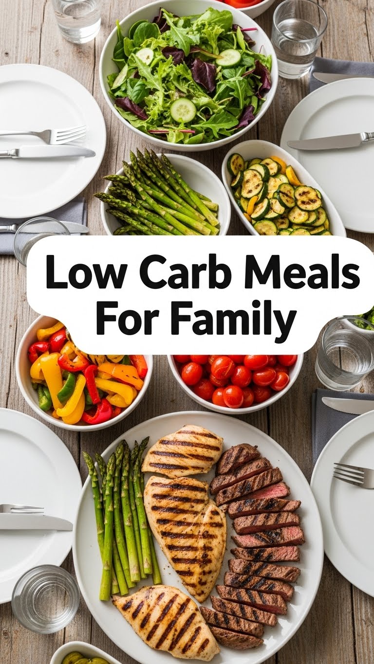 Low Carb Meals For Family