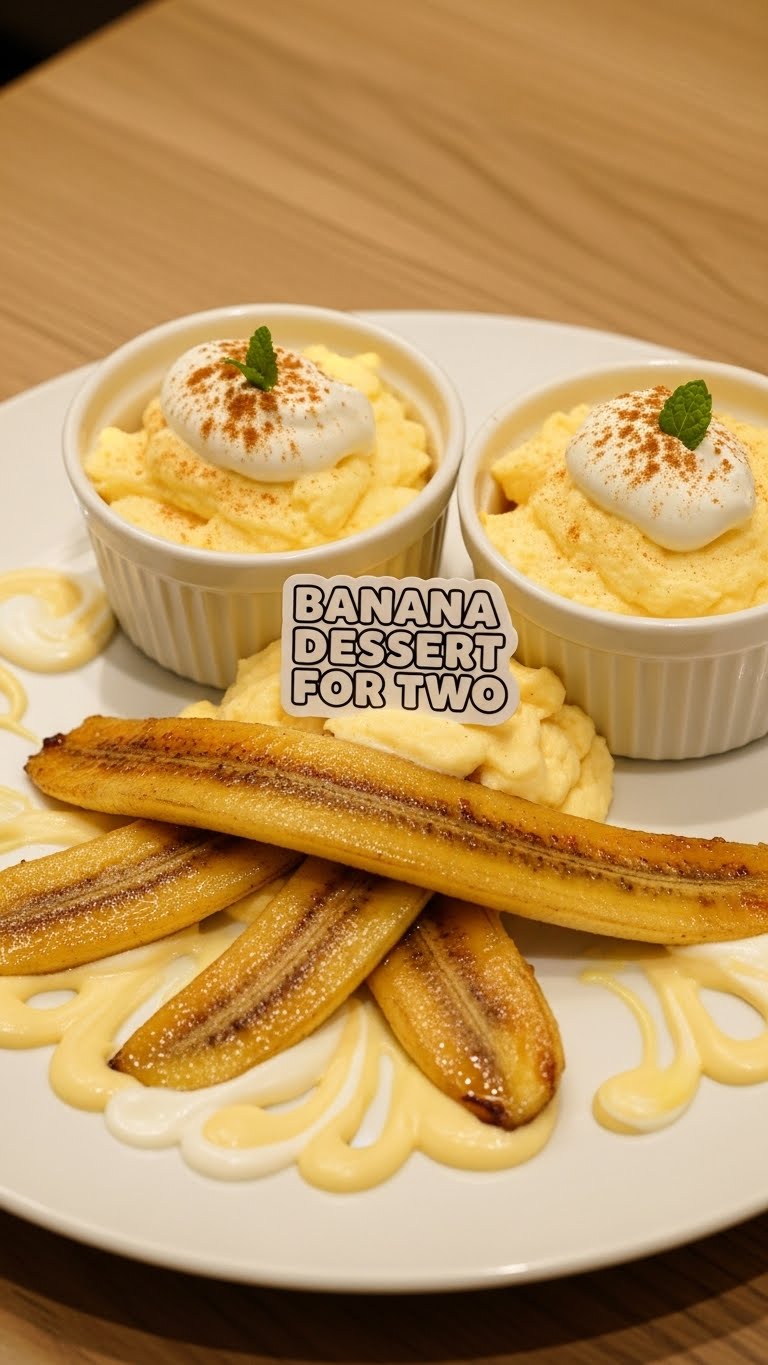 Banana Dessert For Two