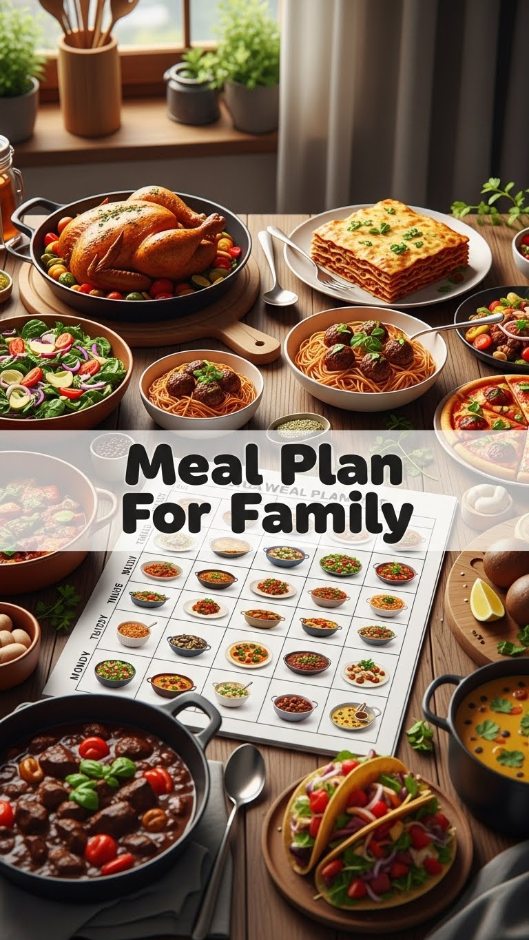 Meal Plan For Family