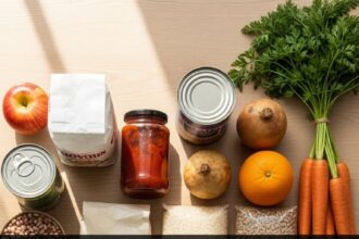 Monthly Grocery List For Two