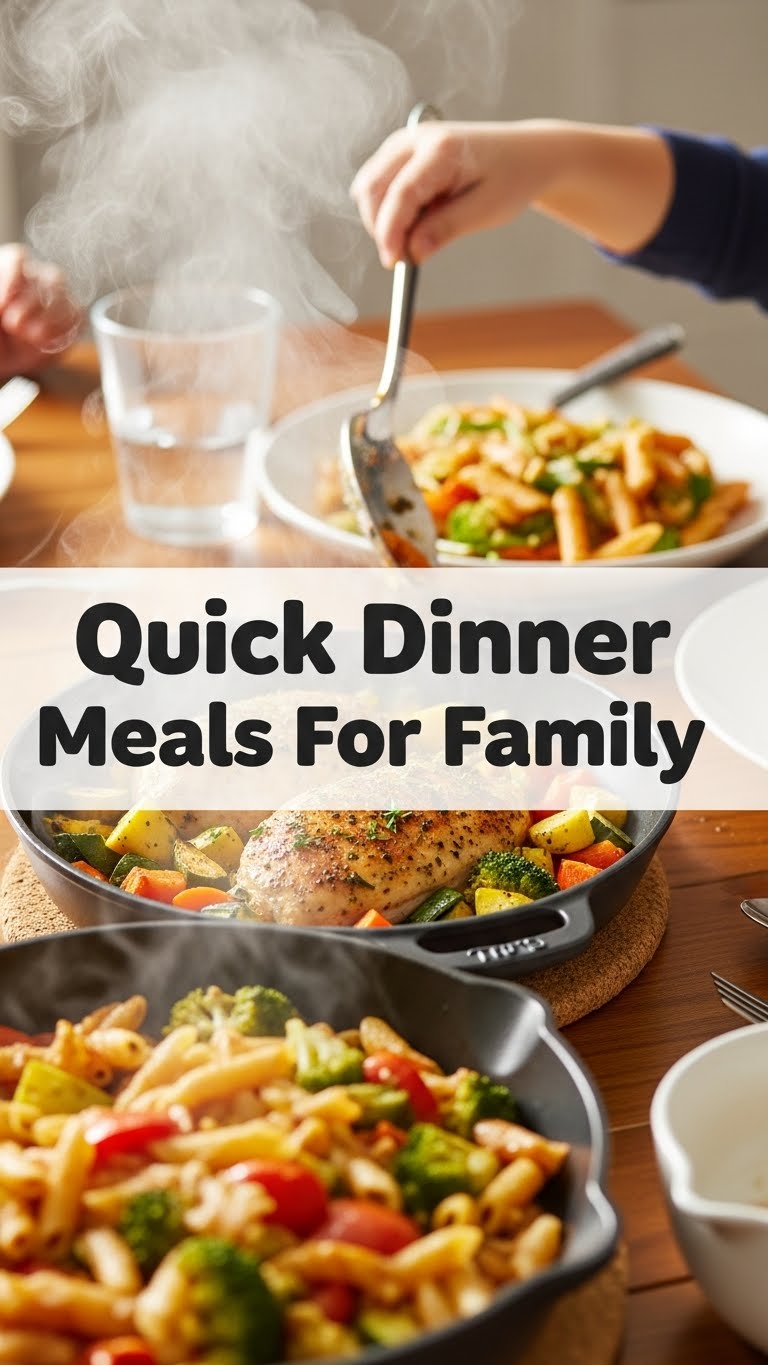 Quick Dinner Meals For Family