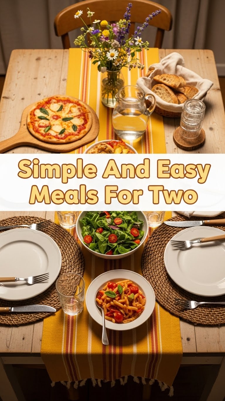 Simple And Easy Meals For Two