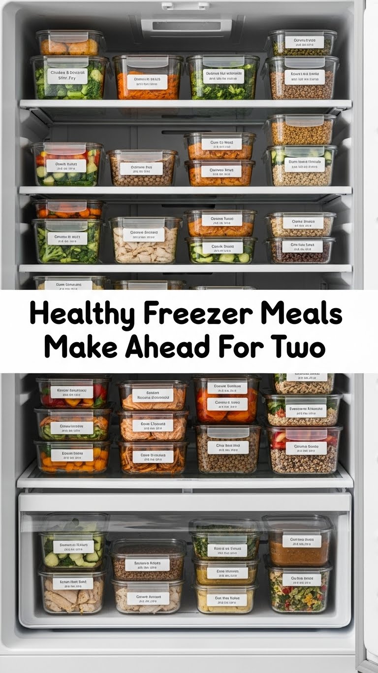Healthy Freezer Meals Make Ahead For Two