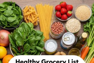 Healthy Grocery List On A Budget For Two Clean Eating