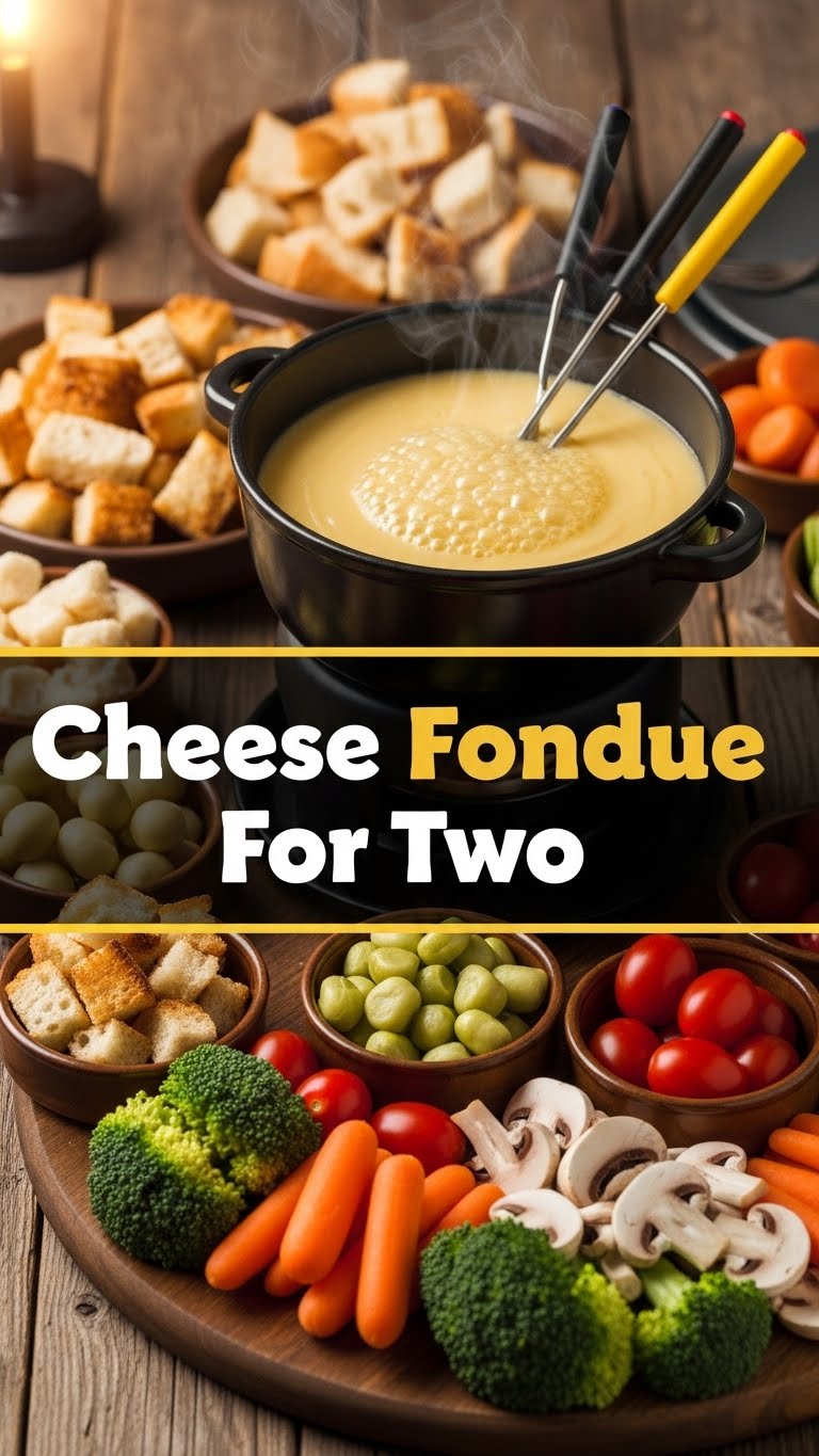 Cheese Fondue For Two