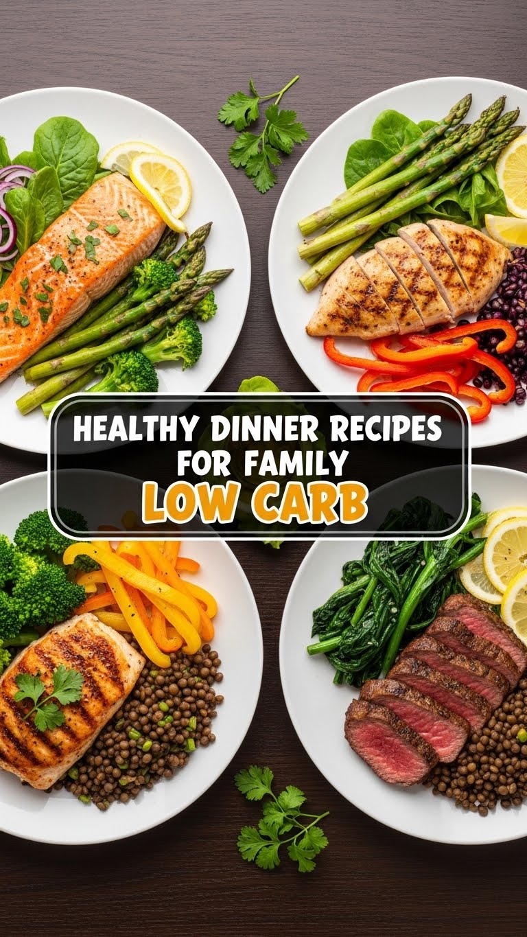 Healthy Dinner Recipes For Family Low Carb