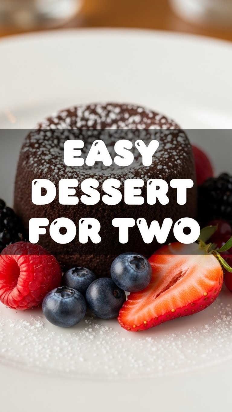 Easy Dessert For Two