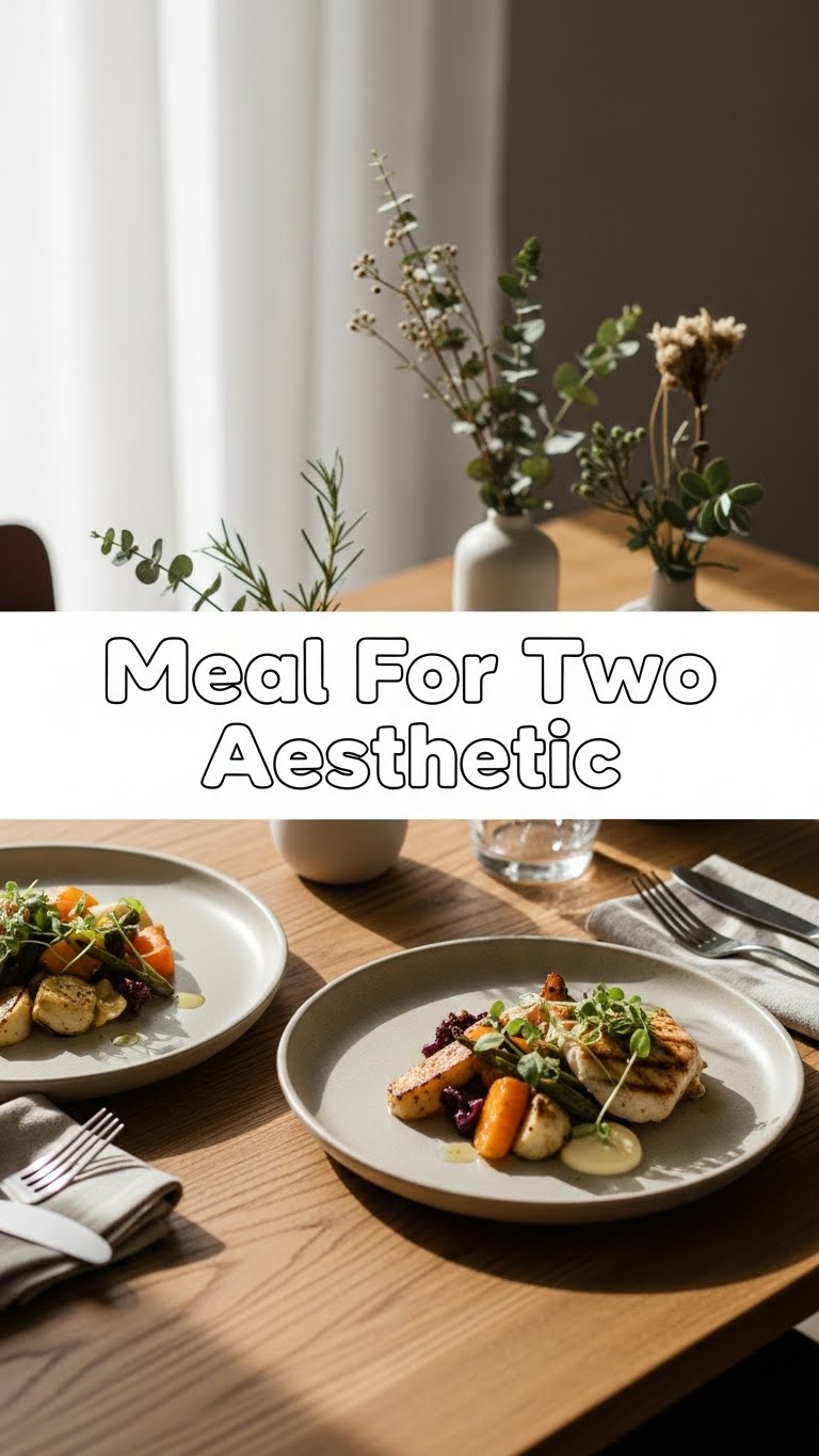 Meal For Two Aesthetic