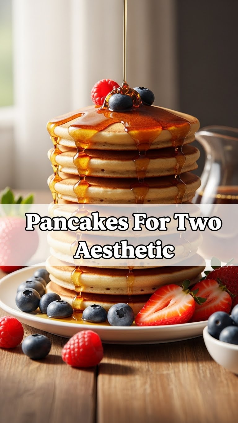 Pancakes For Two Aesthetic