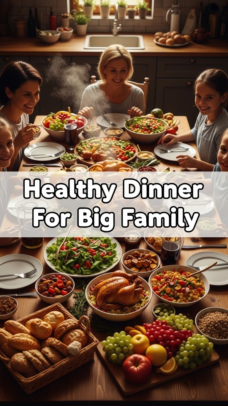 Healthy Dinner For Big Family