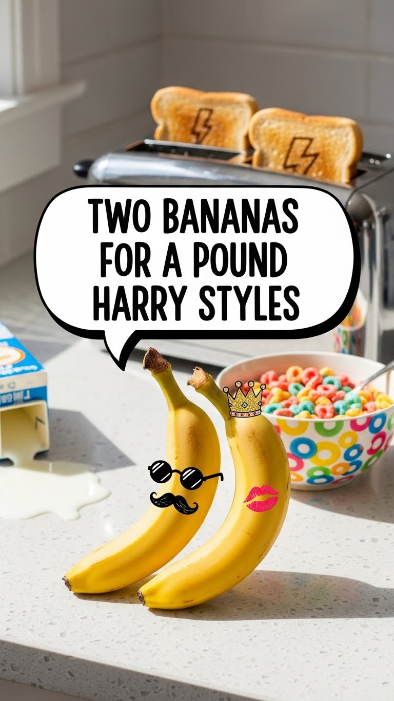 Two Bananas For A Pound Harry Styles