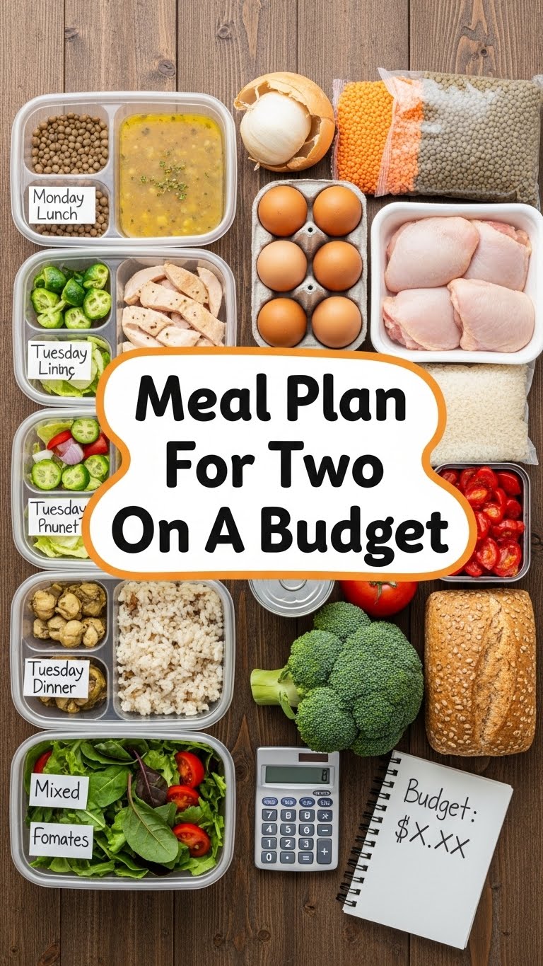 Meal Plan For Two On A Budget