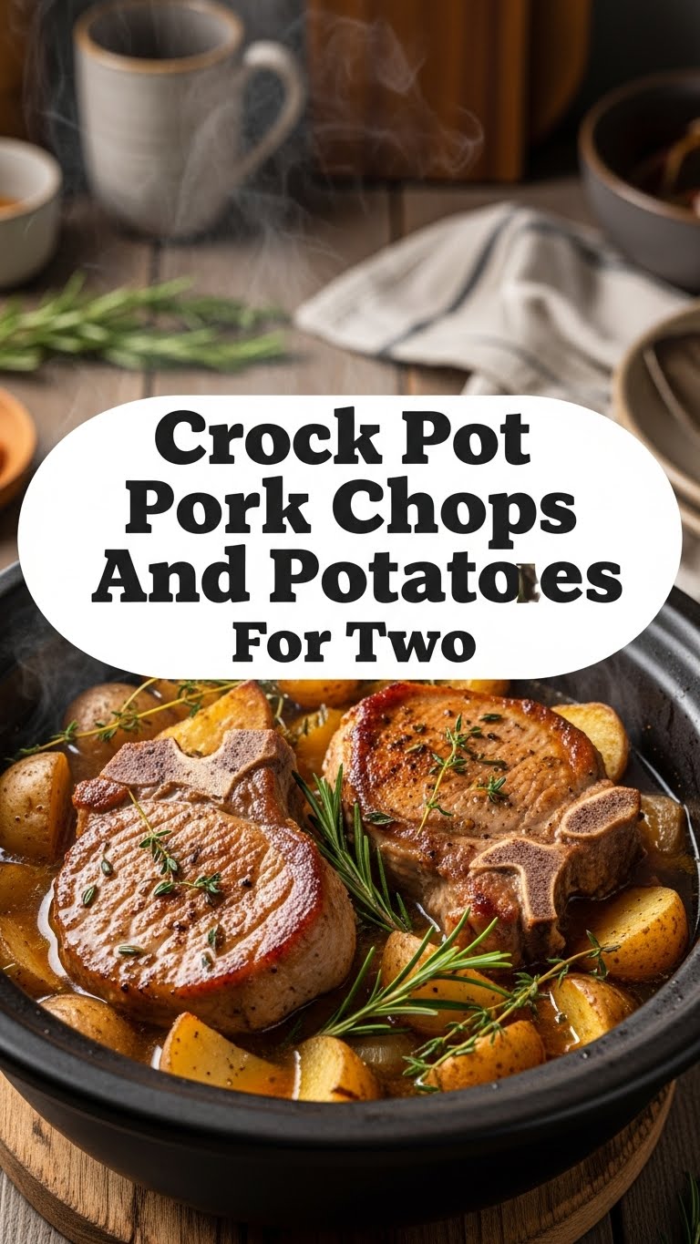 Crock Pot Pork Chops And Potatoes For Two
