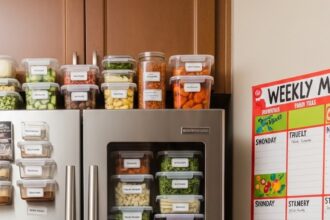 Family Dinner Prep For The Week