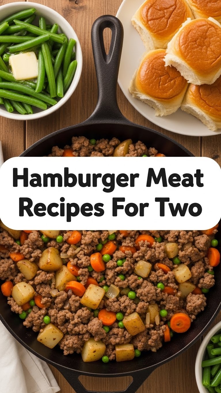 Hamburger Meat Recipes For Two