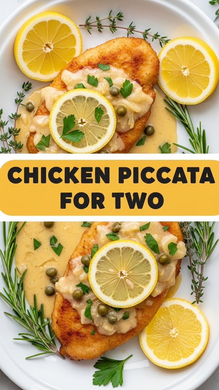 Chicken Piccata For Two