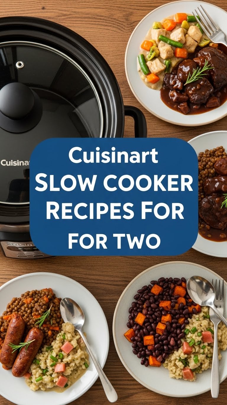 Cuisinart Slow Cooker Recipes For Two