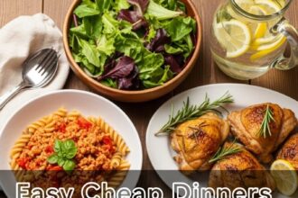 Easy Cheap Dinners For Family Healthy