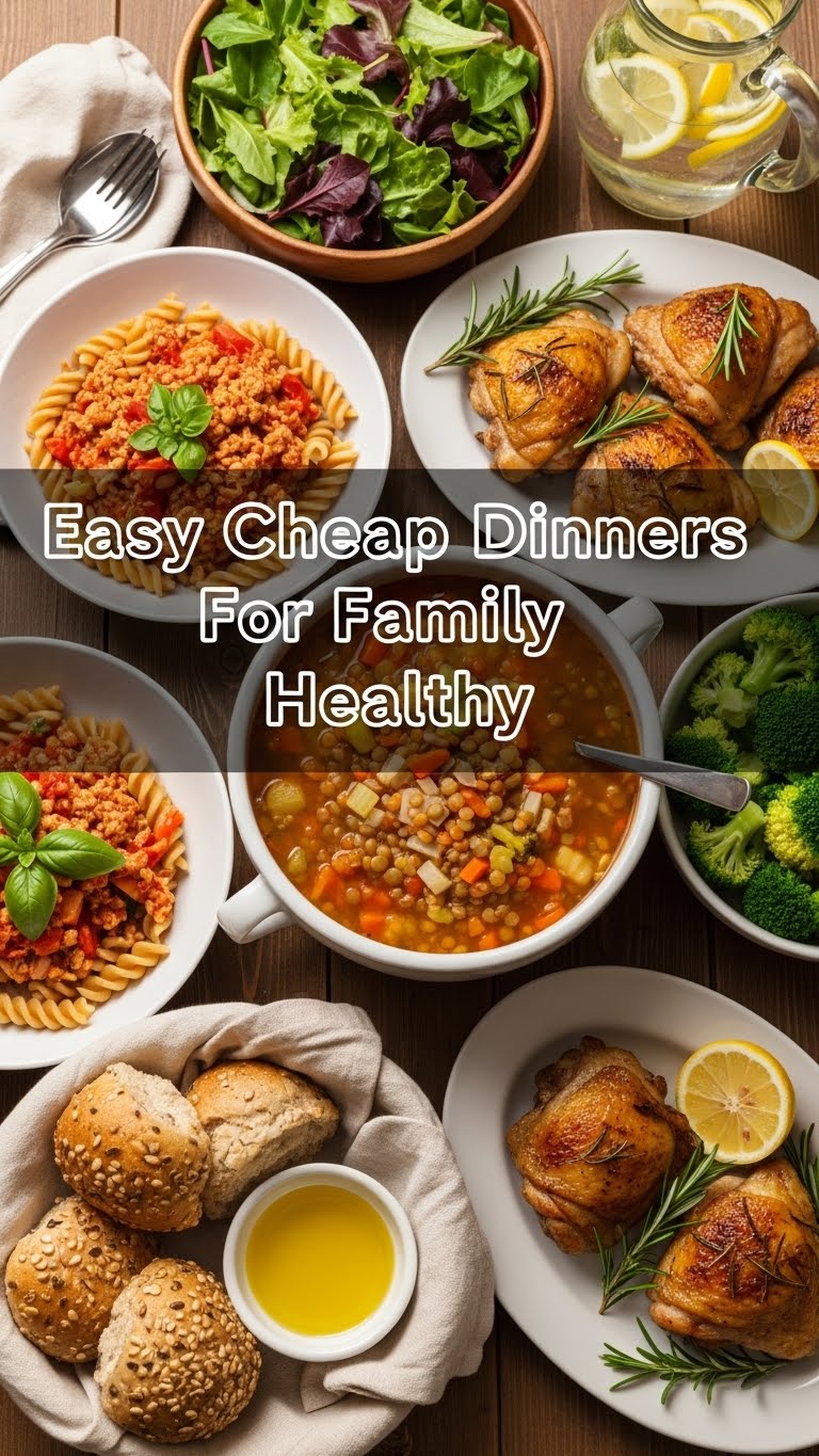 Easy Cheap Dinners For Family Healthy