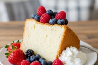Angel Food Cake For Two