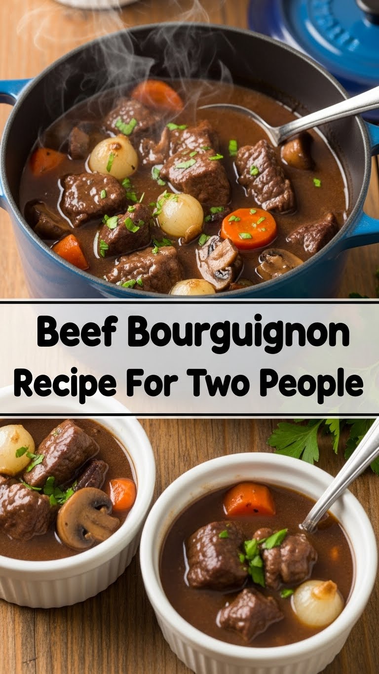 Beef Bourguignon Recipe For Two People