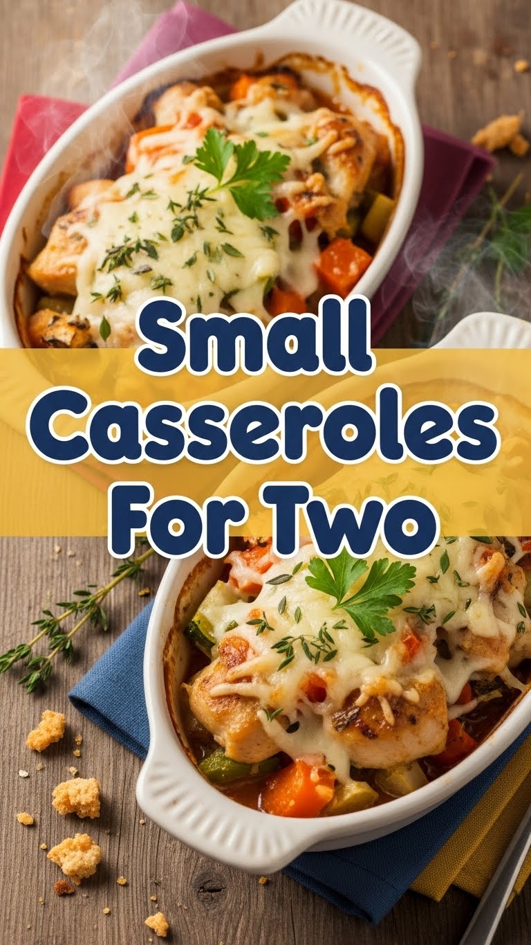 Small Casseroles For Two