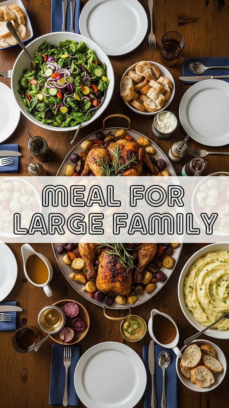 Meal For Large Family