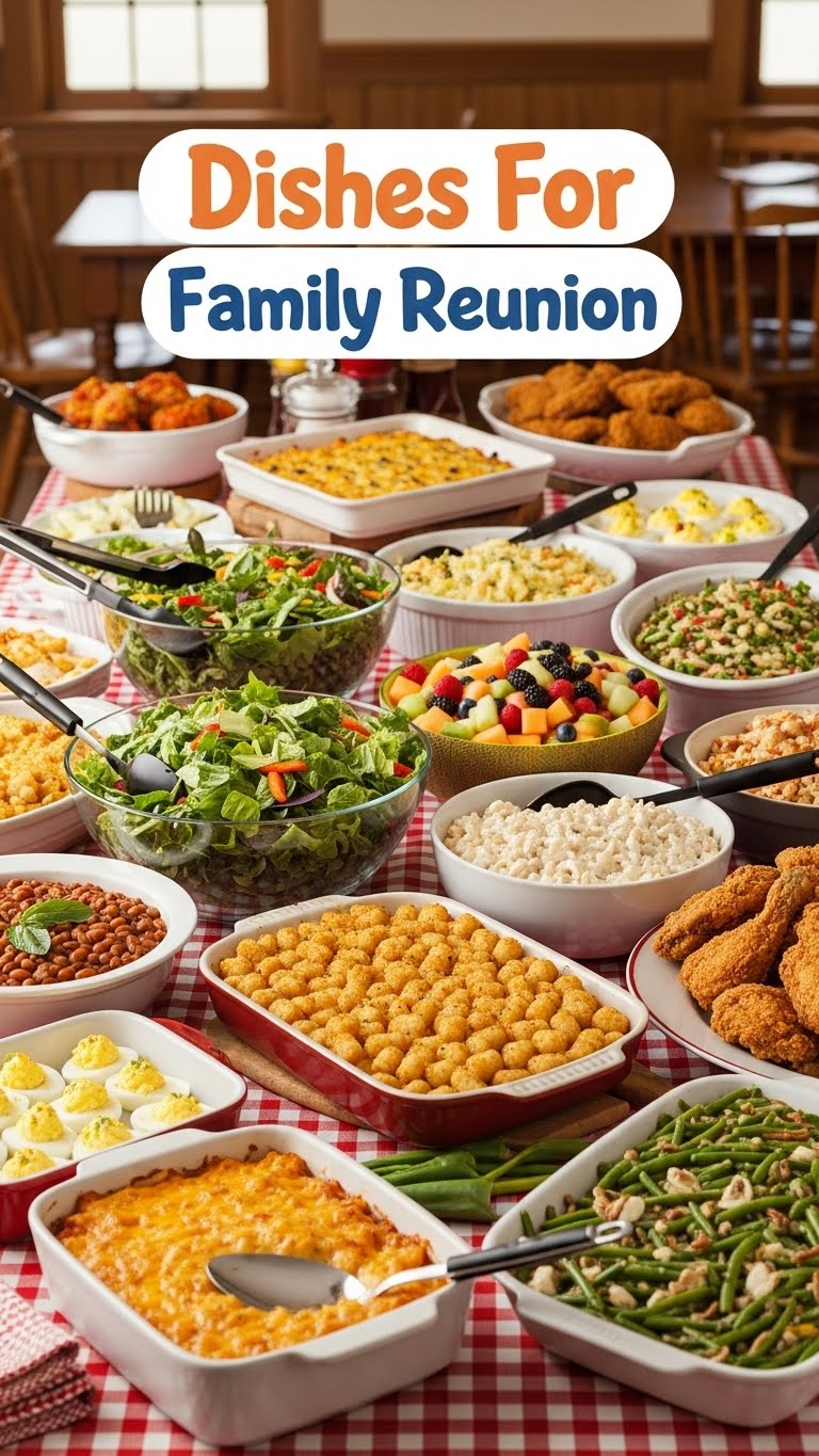 Dishes For Family Reunion